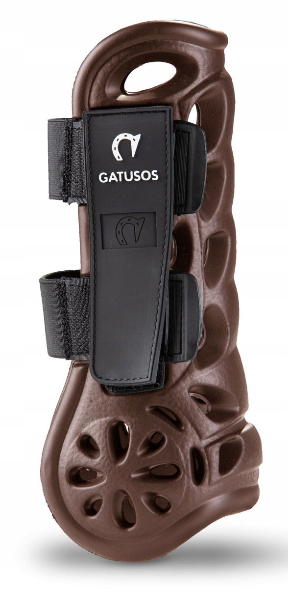 Ochraniacze GATUSOS DELUXE AIR przody brąz - Cavalo